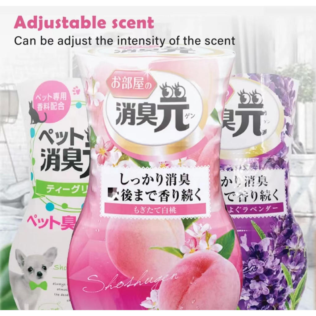 Japan Kobayashi Shoshu Gen Liquid Air Freshener 400ML Deodorant  Liquid日本小林液体消臭元空气芳香除臭剂 | Shopee Singapore