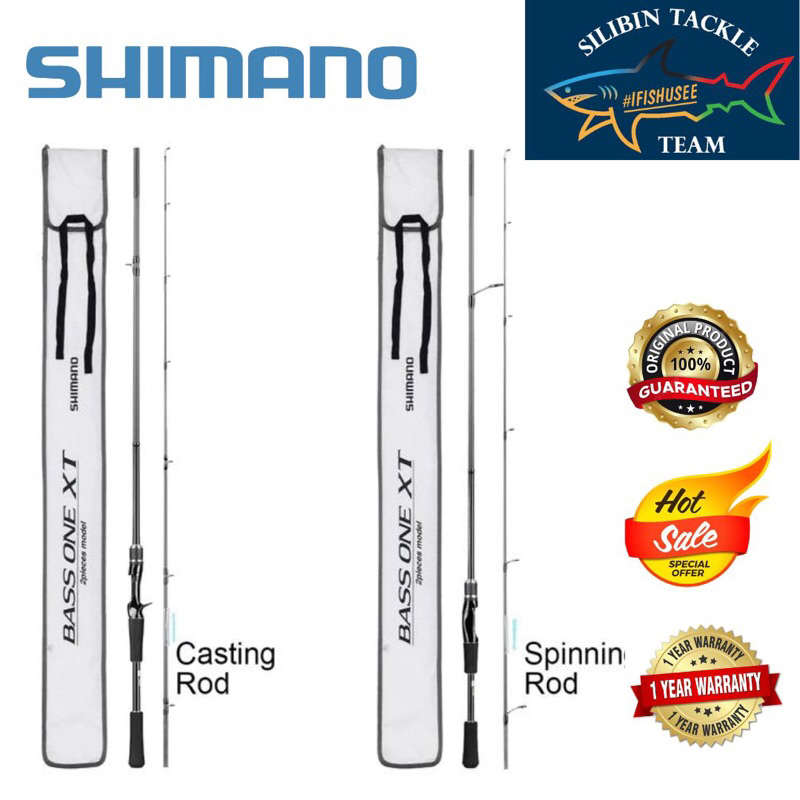 Shimano Bass One XT 2 pieces UL spinning rod