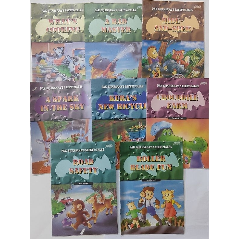 Used Books Children English Storybook Safety Tales Primary Pupils ...