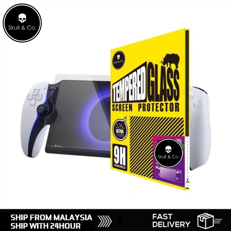 Skull & Co Playstation Portal Tempered Glass Screen Protector for PS