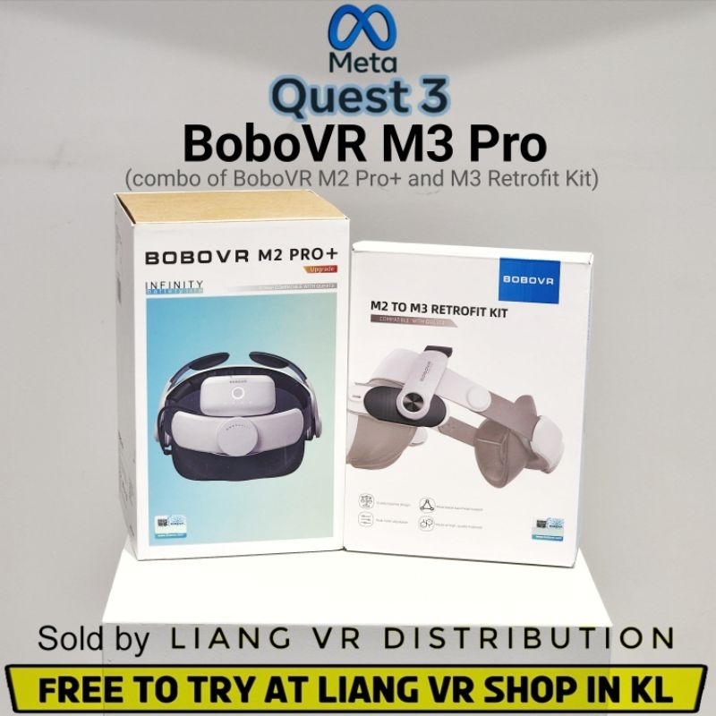 BOBOVR M3 Pro Battery Pack Head Strap Accessories, Compatible with Meta