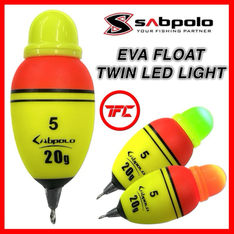 SABPOLO EVA Float Twin Led Light (Included Battery) | Shopee Singapore