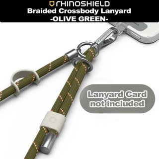 RhinoShield Braided Crossbody Phone Lanyard