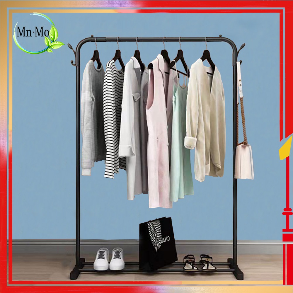 Single Pole Cloth Hanger Steel Structure Laundry Rack Cloth Clothes ...