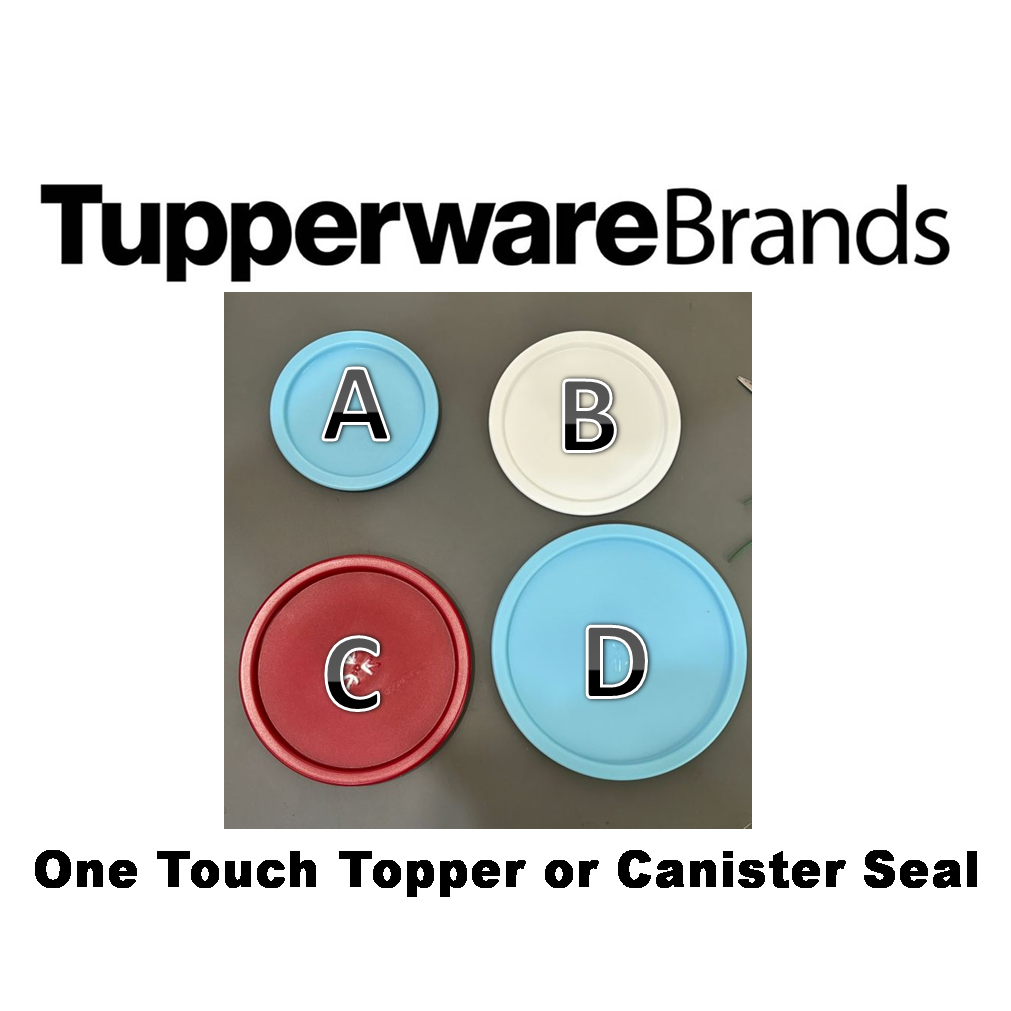 One Touch Topper or Canister Seal Tupperware Container Food Storage ...