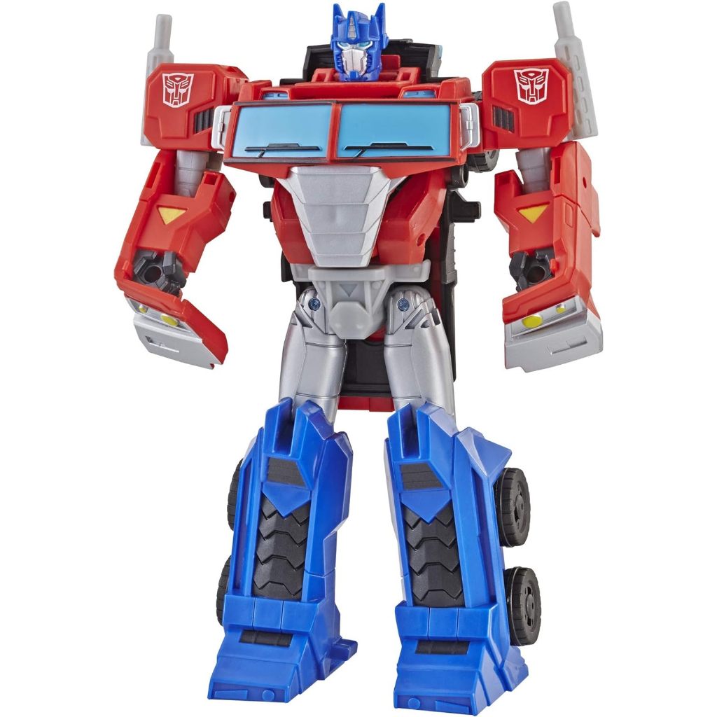Transformers Cyberverse Warrior Action Attackers Optimus Prime et Starscream Lot de 2 Figurines d'action pour Enfants à partir de 6 Ans 13,5 cm