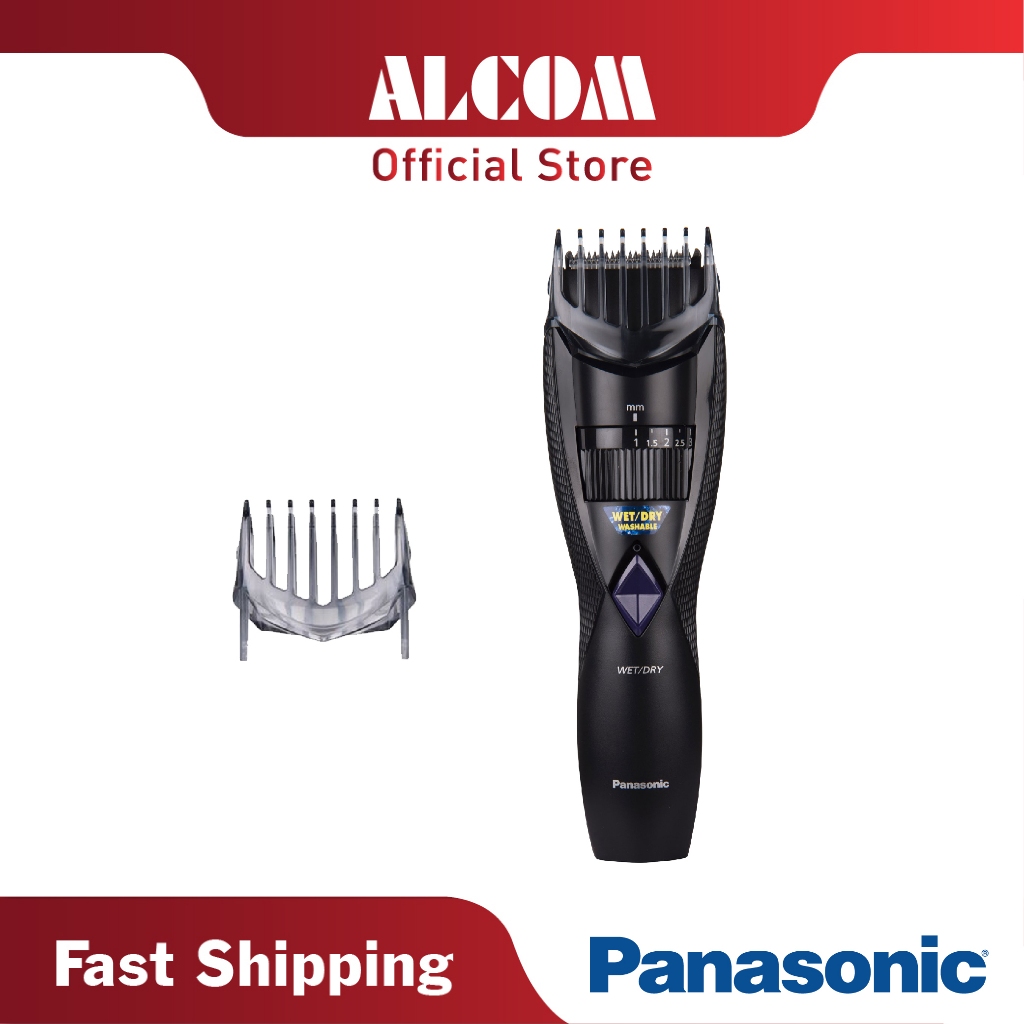 PANASONIC ER GB37 Beard Hair Trimmer with Rechargeable Quick Adjust Dial Washable Smooth 0.5mm Cut Shopee Singapore