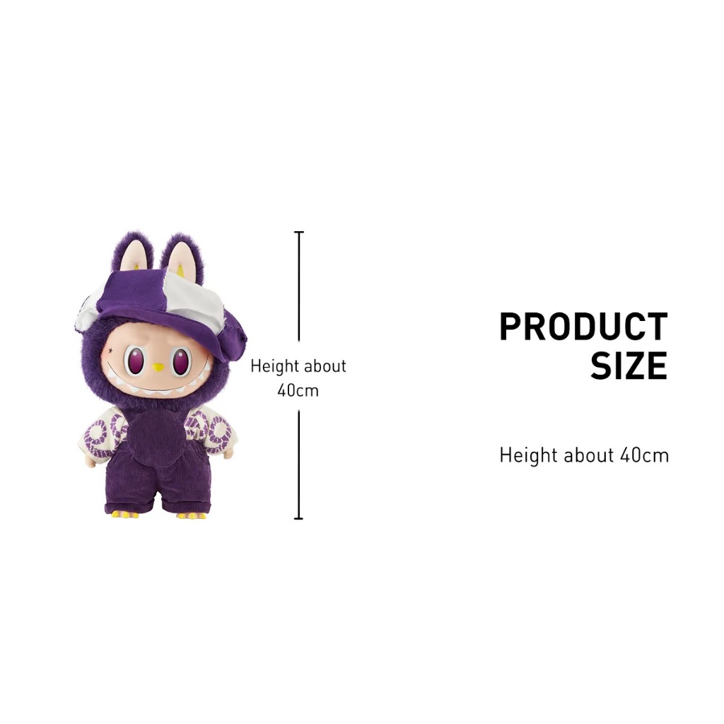 Pop Mart - Labubu X Pronounce Be Fancy Now Vinyl Plush Doll