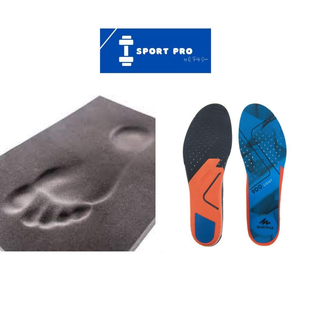 Decathlon Shoes Insoles Hiking Moisture Absorption Shoes Insole Memory Foam Shoes Insole Hike 900 Quechua