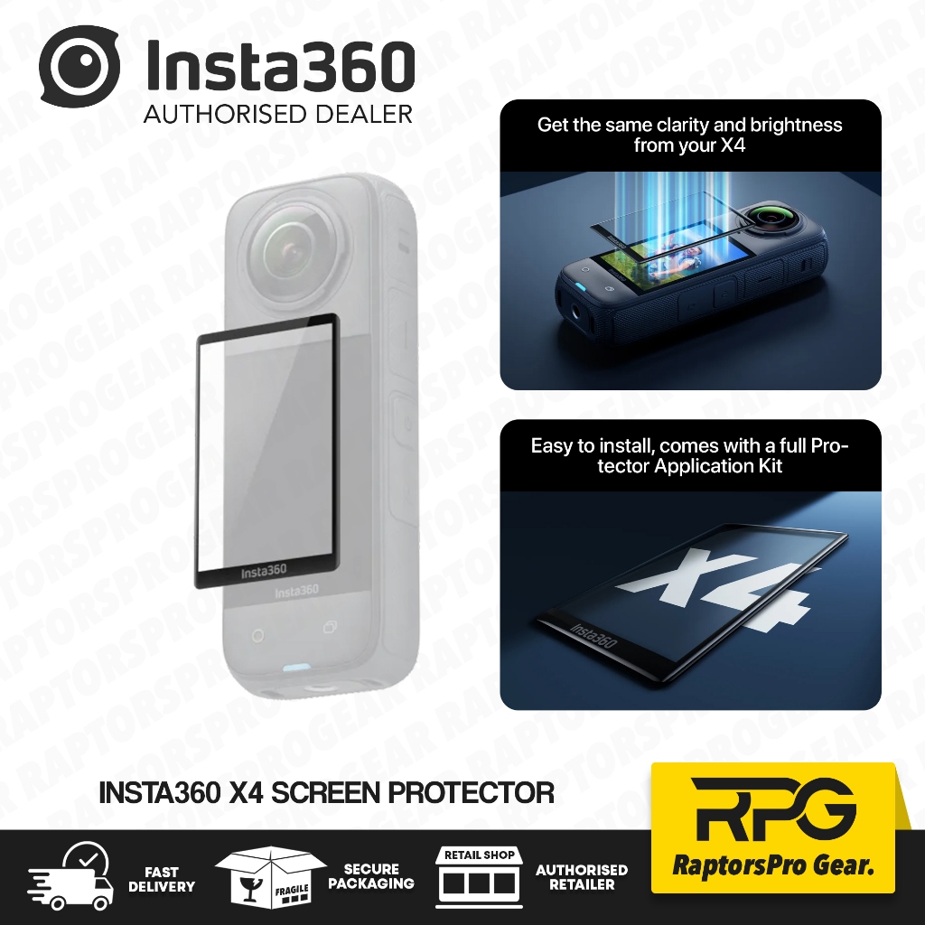 Insta360 X4 Screen Protector Shopee Singapore