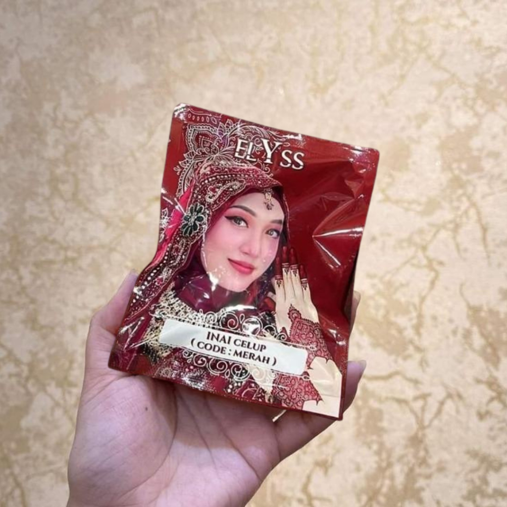 elyss inai merah | Shopee Singapore