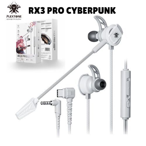Plextone Xmowi RX3 PRO Cyberprunk PUBG Gaming Earphone Bass