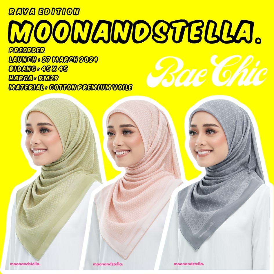 Moonandstella KOLEKSI BAE CHIC / KLASIK MALAYA - BUY1FREE1 BROOCH ...