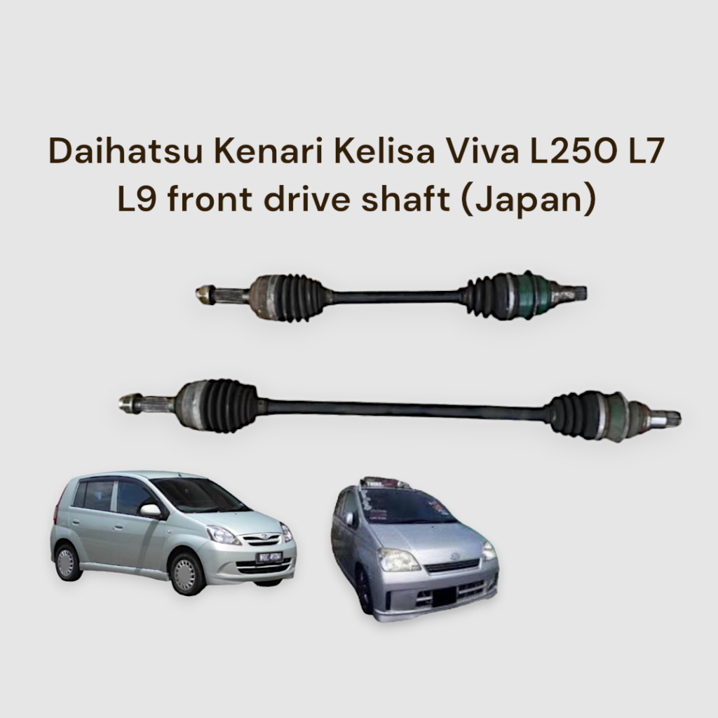 Daihatsu Kenari Kelisa Viva L250 L7 L9 front drive shaft (Japan