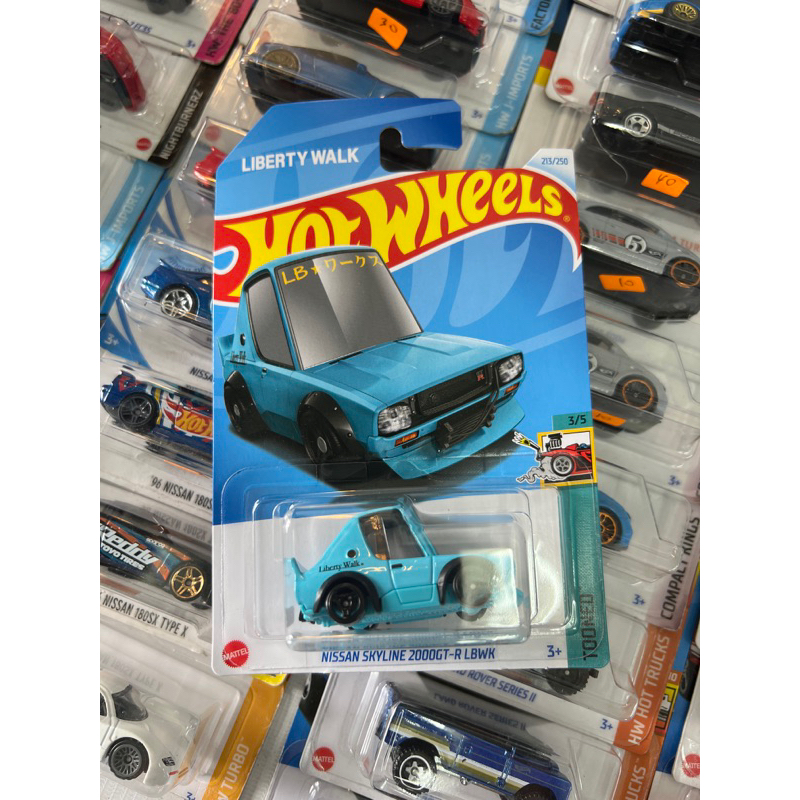 HOT WHEELS NISSAN SKYLINE 2000GT-R LBWK (TOONED) | Shopee Singapore