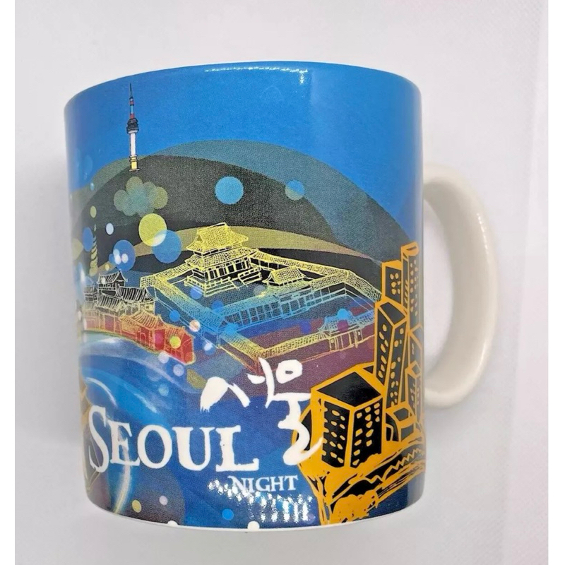 Starbucks on sale city mugs seoul day and seoul night