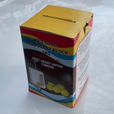 1KG Deodorant Para Block Toilet Deodorant Block Ubat Gegat Kuning ...