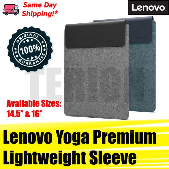 Premium Lenovo Yoga Lightweight Sleeve for 14.5 and 16 Yoga Laptop Shopee Singapore