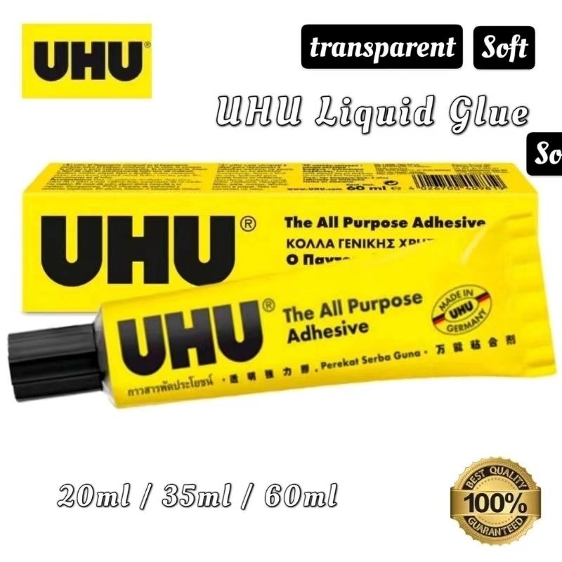 UHU All Purpose Adhesive Quick-stick and Quick-drying Super Glue 20ml ...