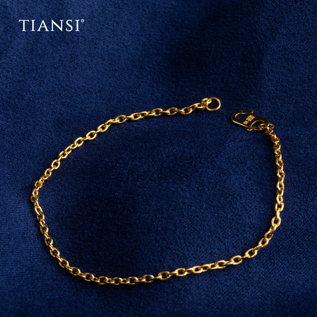 Tiansi 916 (22K) Gold Sauh Bracelet 万字手链| 916 Sauh Budget Gold Bracelet |  Shopee Singapore