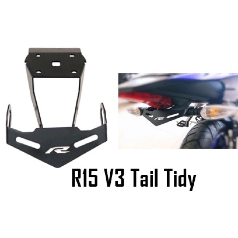 Yamaha R15 V3 V4 R15M Tail Tidy Plate Holder Nombor Plate Rear Fender ...