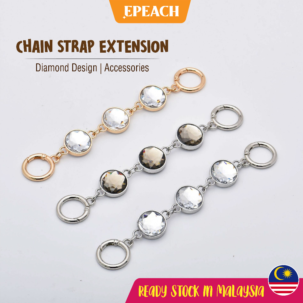 epeach Bag Chain Extension | Tali Rantai Beg DIY | Handbag Chain Strap ...