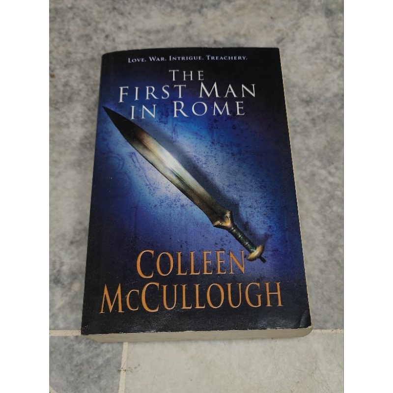 The First Man In Rome| Colleen McCullough| Arrow Books | Shopee Singapore