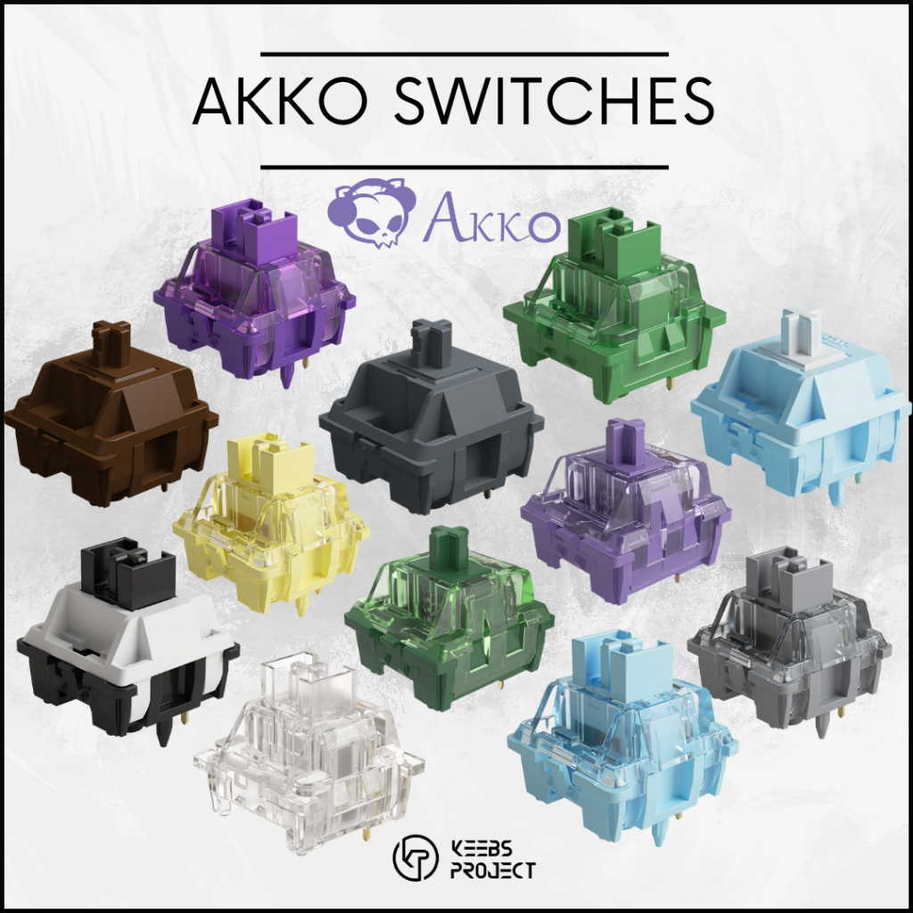 are akko switches 3 pin or 5 pin