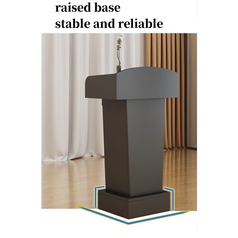 ️Podium Rostrum BROWN Speaker Podium Desk Meja Ucapan Lecture Hall ...