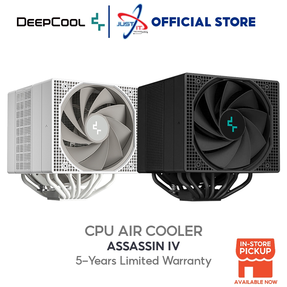 DEEPCOOL Assassin IV CPU Air Cooler - Black/White | Shopee Singapore