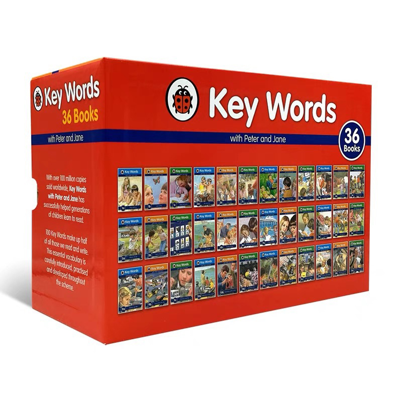 ladybird Key Words with Peter And Jane Books keywords | Shopee Singapore