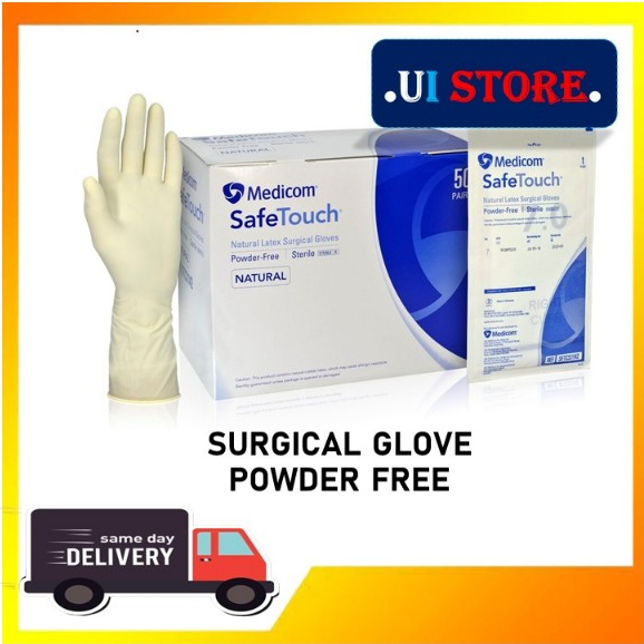 - LATEX STERILE SURGICAL POWDER FREE GLOVE 【1 PAIR】 | Shopee Singapore