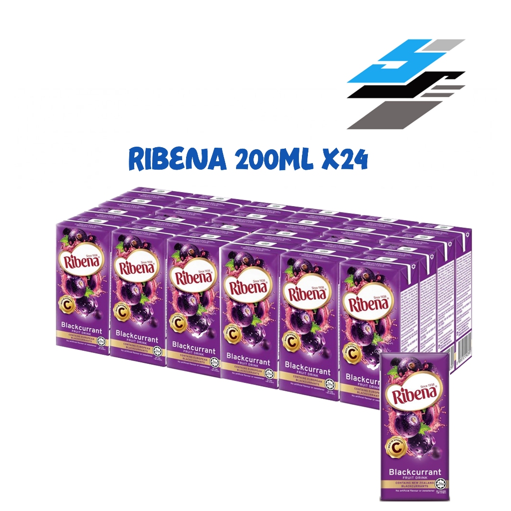 RIBENA Regular 200ml x 24 / 1 carton / Air Kotak Ribena | Shopee Singapore