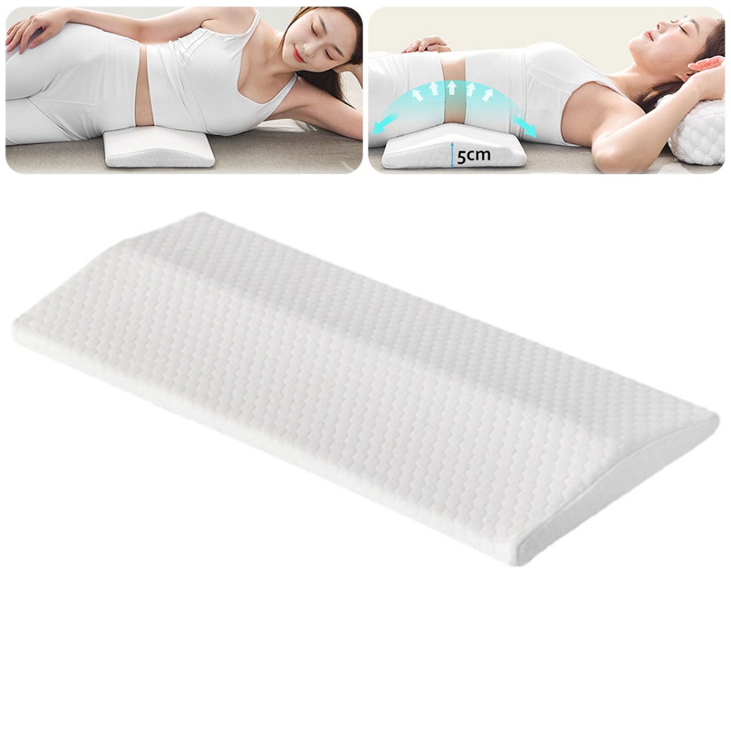 Lumbar memory foam pillow hotsell