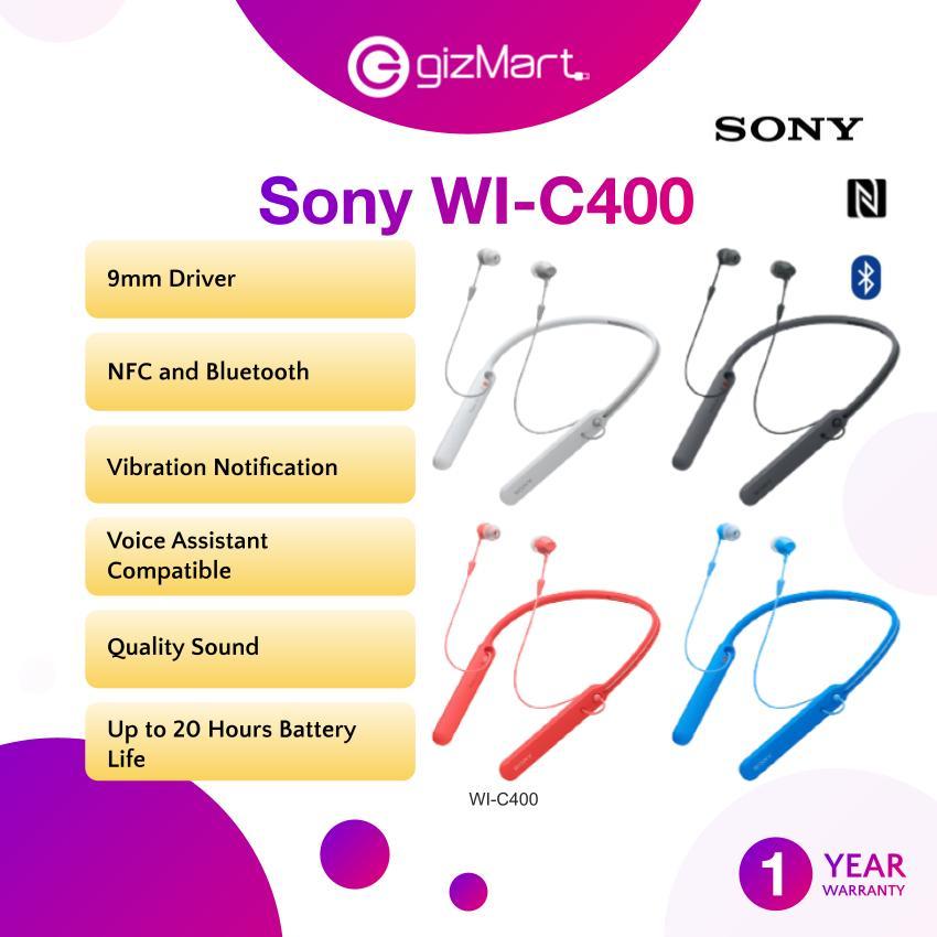 Sony WI C400 Wireless In ear Bluetooth Headphone Earphone Earbuds