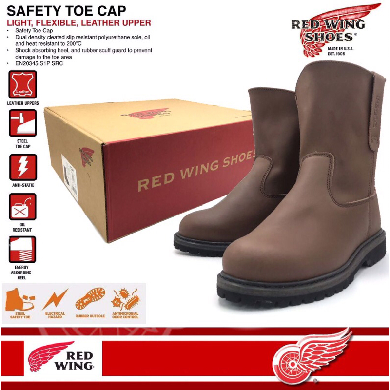 Red wing work hot sale boots for electricians