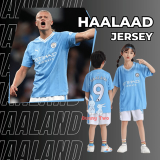 Manchester City Authentic Third Jersey 2023/24 with HAALAND 9 printing in  Gift Box