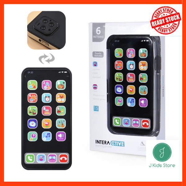 JKIDSSTORE Kids Telephone Toys - Simulation Smartphone Baby Toy ...