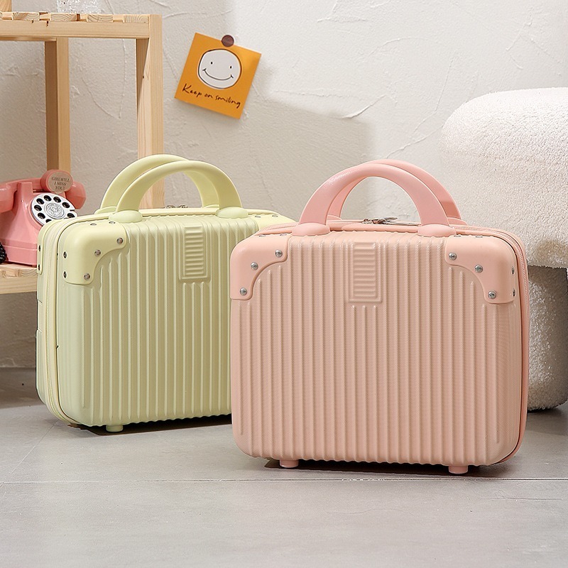 14 Inch Hand Carry Mini Suitcase Small Luggage Bag Mini Travel Hand Luggage Hard Shell Cosmetic Case