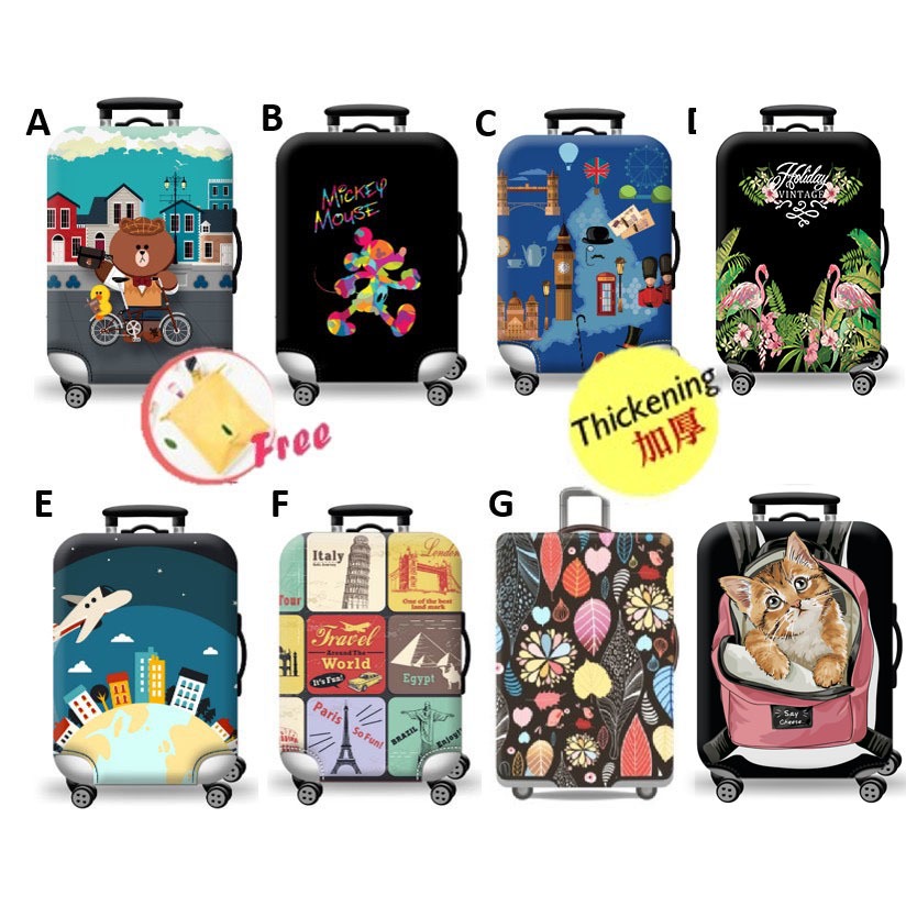 Luggage cover shopee online