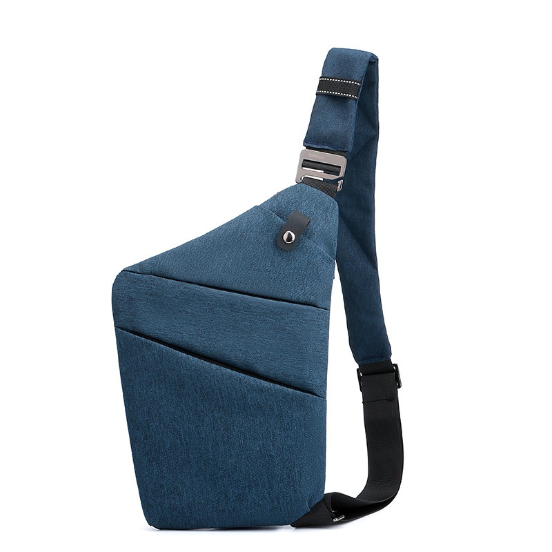 Nylon fabric New anti theft travel bag slim sling bag Cross Body Anti-Theft  Chest Bag Sling Bag for Men | Shopee Singapore