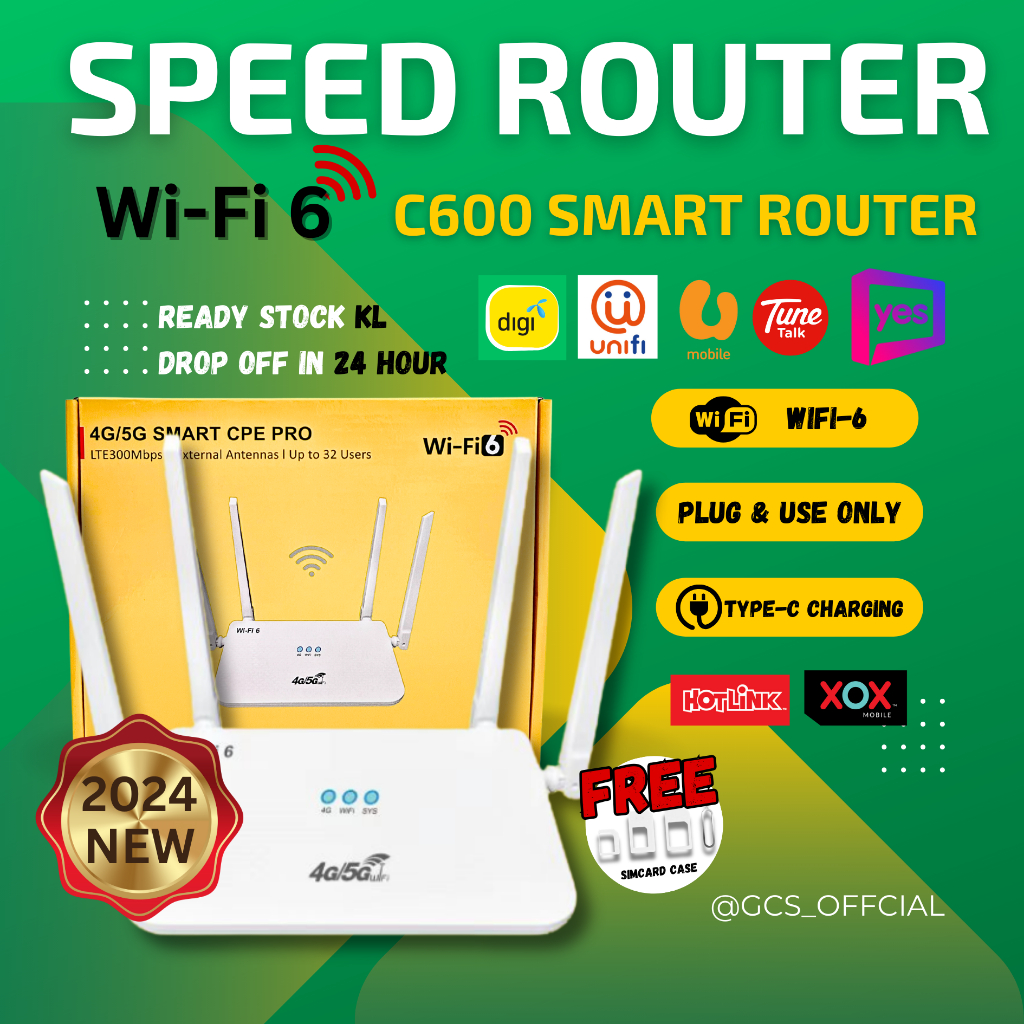 2024 New Modem C600 Wifi Modem 4G CPE Wifi Router Home Modem | Shopee ...