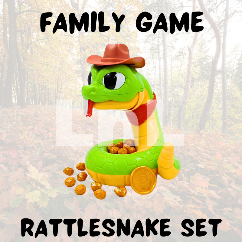 LNL Scary Rattlesnake Prank Toys Fun Snake Family Party Game Biting ...