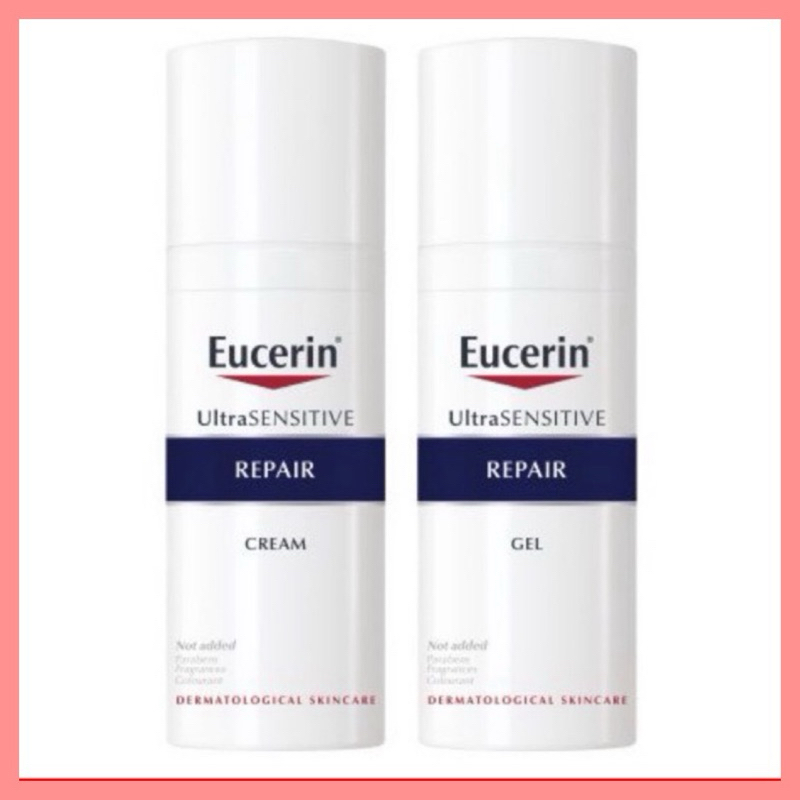 Eucerin Ultra Sensitive Repair Gel / Cream (2025) | Shopee Singapore