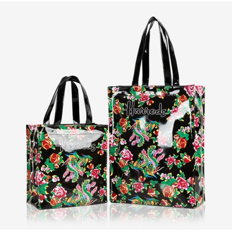 Harrods PVC Shopper Bag Small Medium Shopee Singapore - Main Image