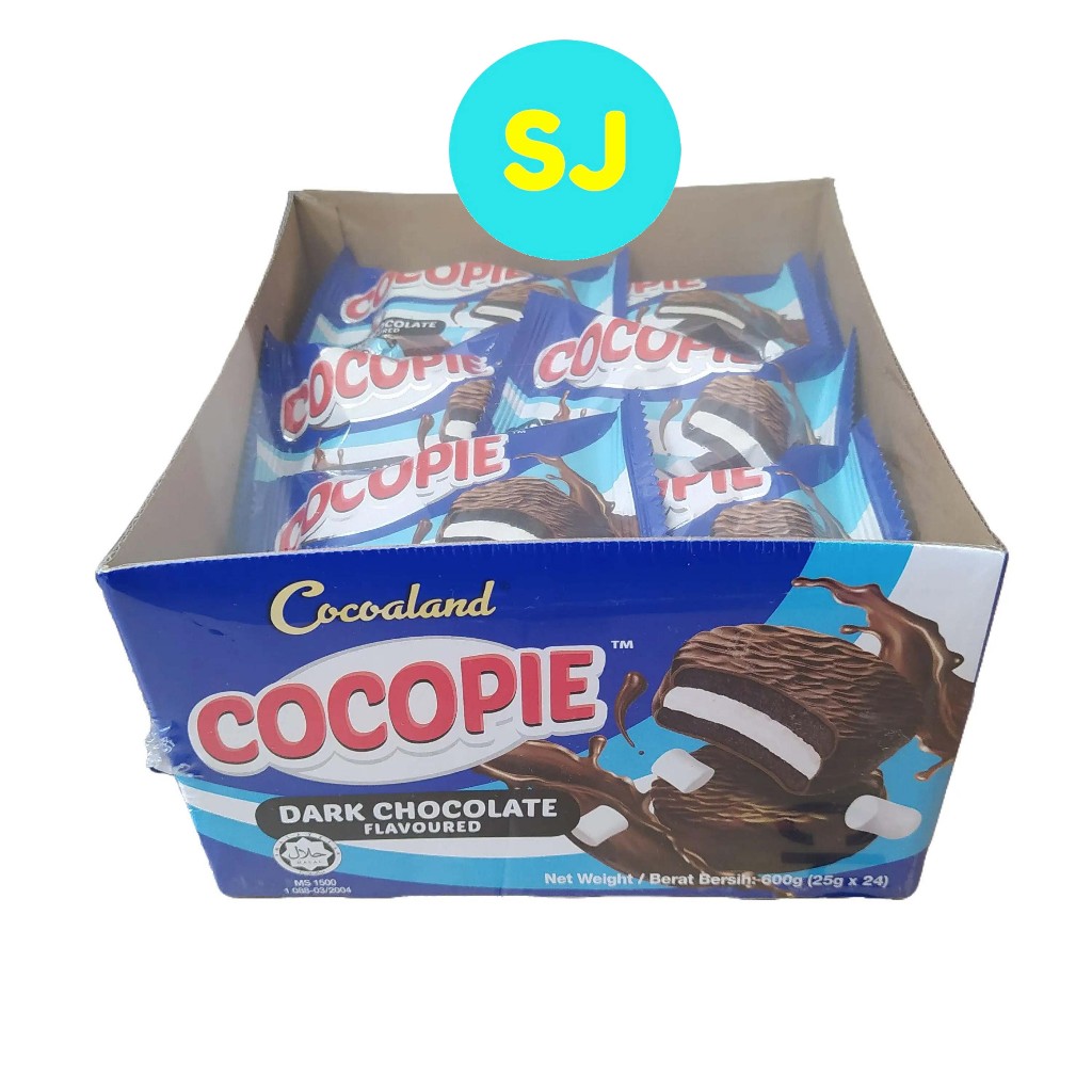 Cocoaland Cocopie Chocolate / Dark Chocolate / Strawberry (24's x