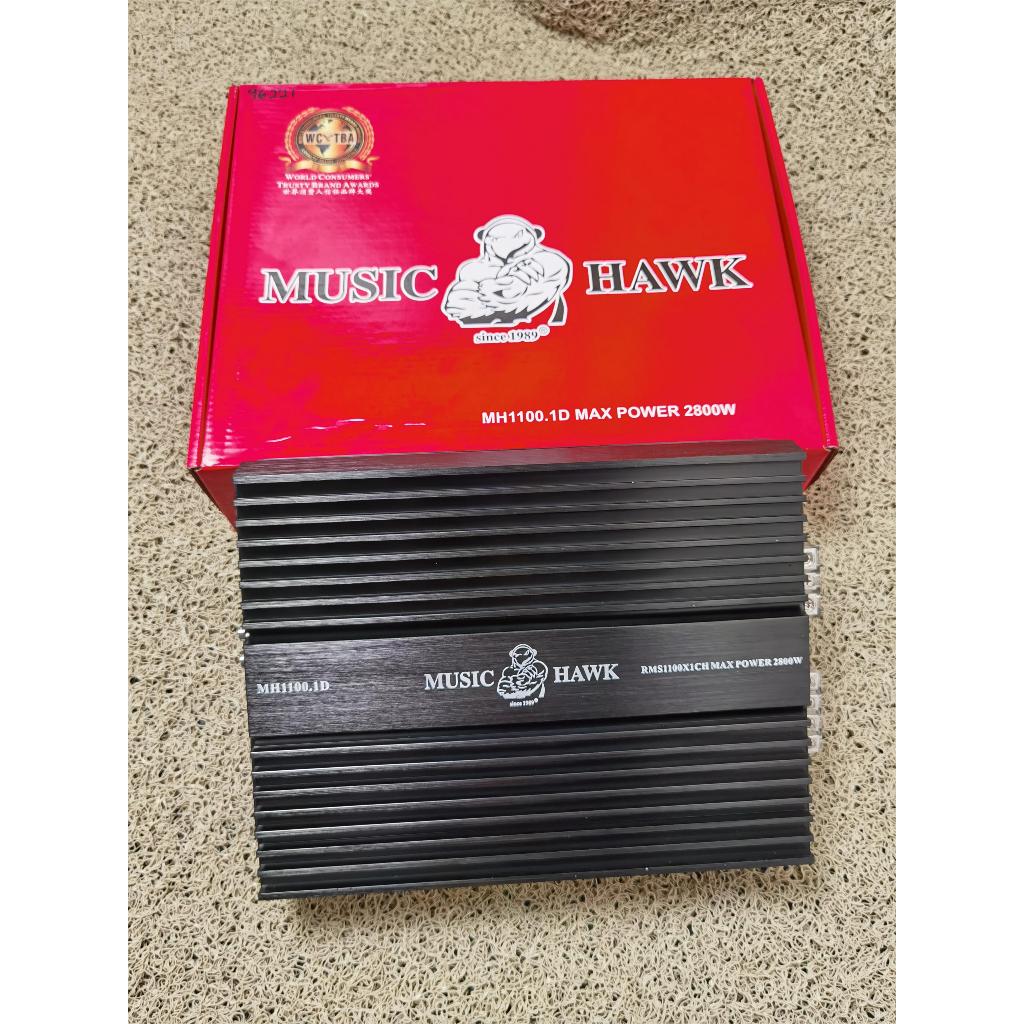 !! RM908 Music Hawk Amplifier / Monoblock MH-1100.1D Max Power 2800w ...