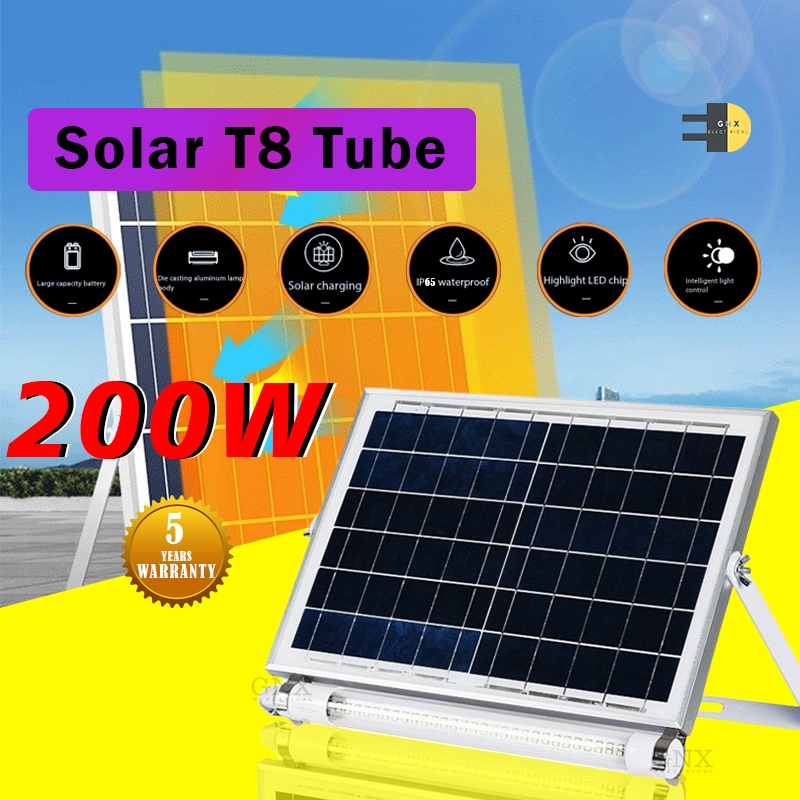 Photo Sensor T8 Lampu Solar Light / Outdoor Lighting Solar Led Tube ...