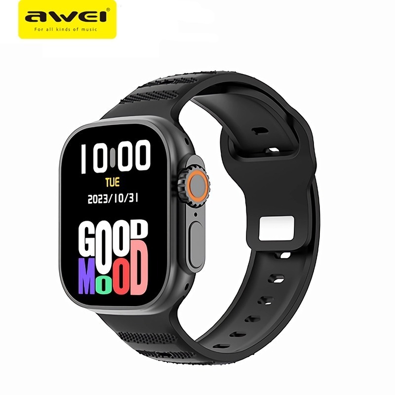 Awei H37 Smart Watch Bluetooth Call Women Men Fitness Tracker