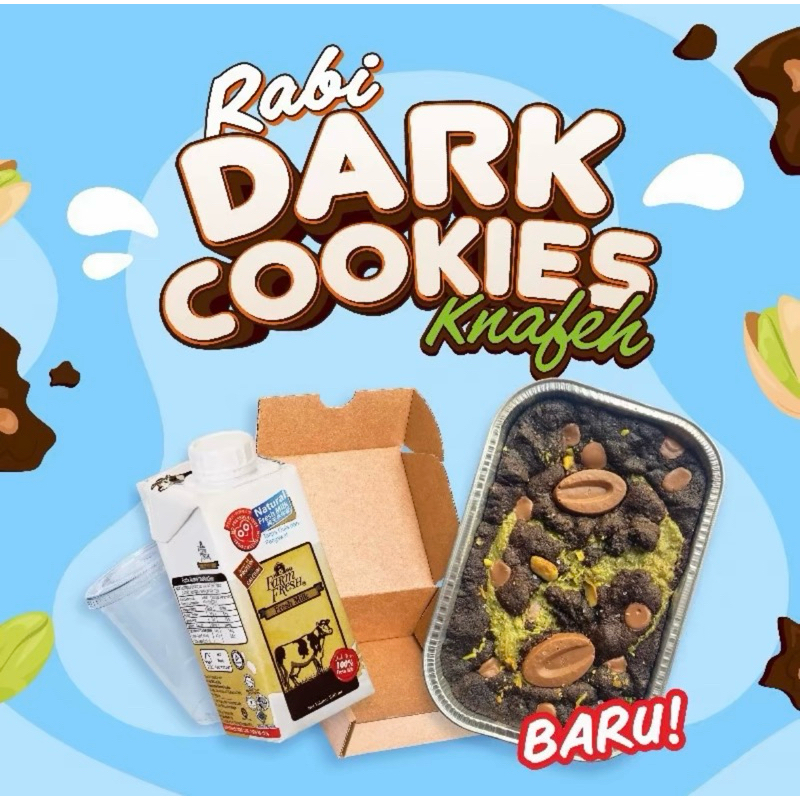 RABI DARK COOKIES (KUNAFA PISTACHIO) (SET) | Shopee Singapore
